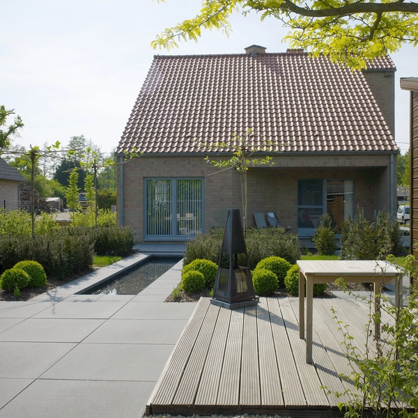 Application image for Eigentijdse woning grootformaat terras