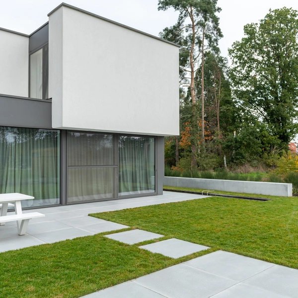 Application image for Totaalconcept in Smooth Grey Velvet met waterpartij